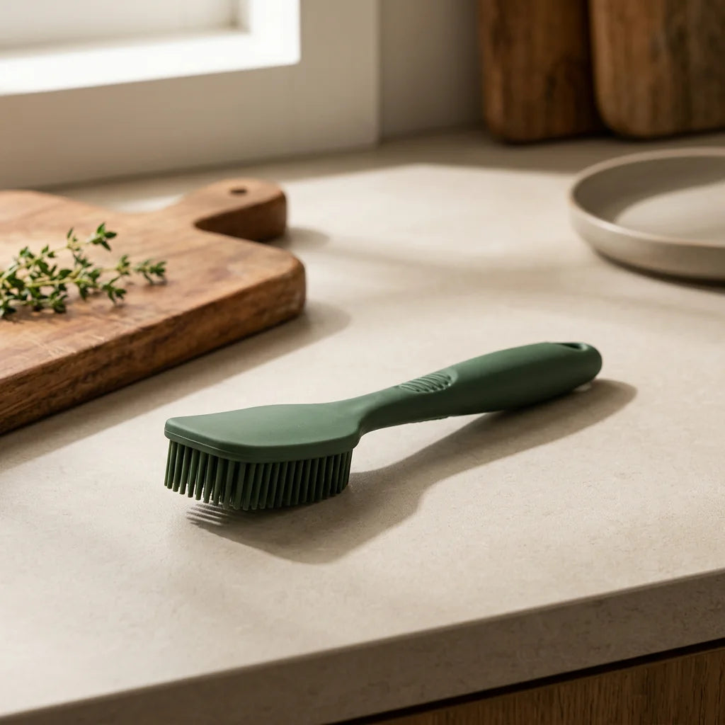 MossRipple Silicone Dish Scrub Brush