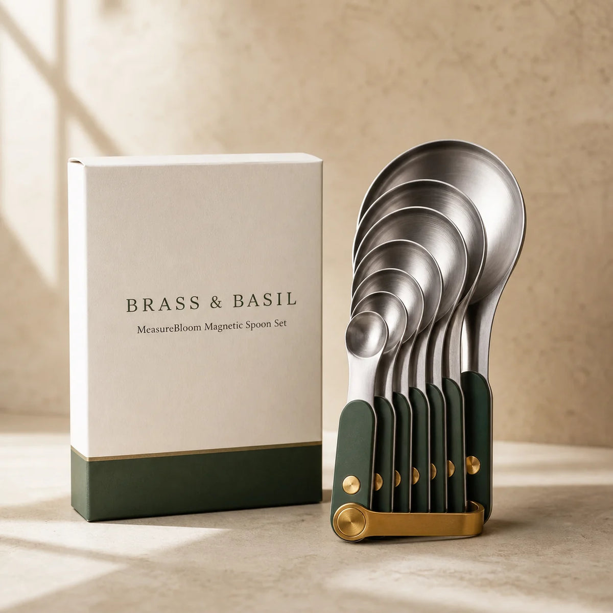 MeasureBloom Magnetic Spoon Set