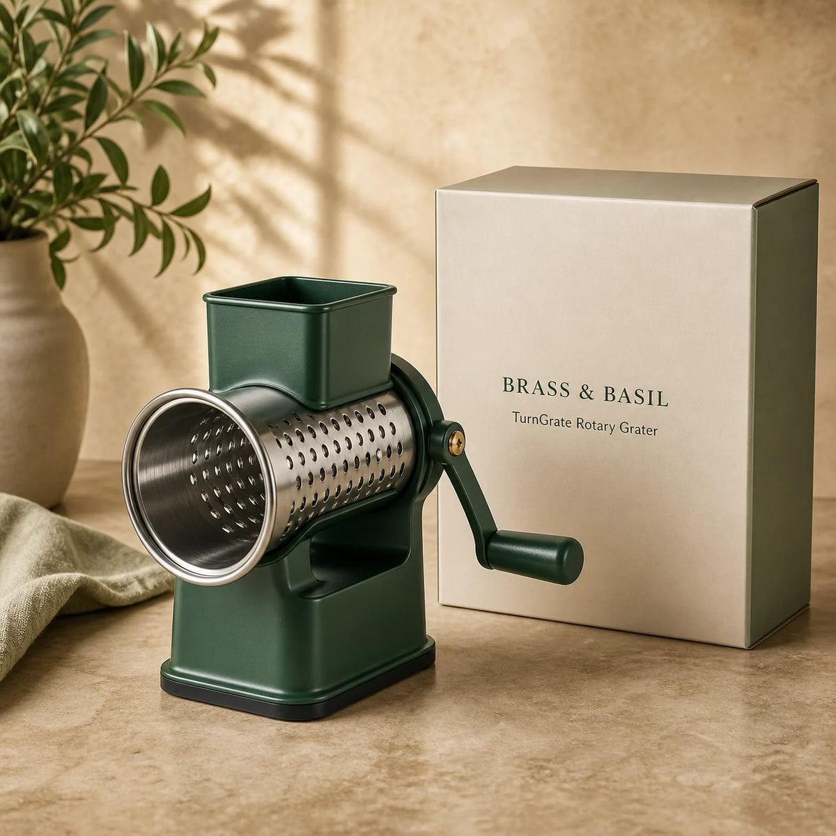 TurnGrate Rotary Grater